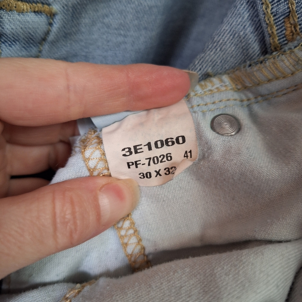 Hollister 30x32 Men's Light Wash Skinny Jeans - Picture 8 of 9